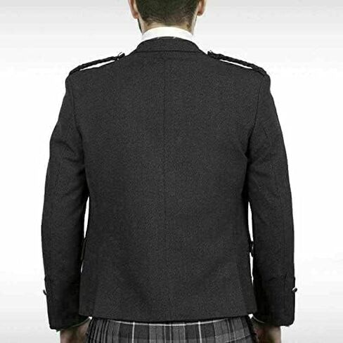 رمادي الرجل الرمادي 100 ٪ تويد الصوف الاسكتلندي Argyll Argyle kilt stack in Saudi Arabia