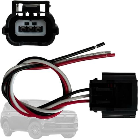Front Parking Park Distance Sensor Connector Compatible with Nissan Altima Maxima Armada GT-R Murano Rogue 2016-2018 for Infiniti Q50 Q60 Q70 Pigtail Plug Wiring 28438-5ZA5B in Saudi Arabia