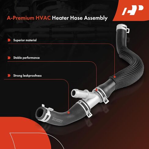مجموعة خط أنابيب خرطوم سخان A-premium متوافقة مع Ford F-250 Super Duty ، F-350 Super Duty ، F-450 Super Duty ، F-550 Super Duty 2005-2007 ، V8 6.0L ، منفذ للمحرك in Saudi Arabia