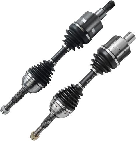 Detroit Axle - 2 Front CV Axles for 4WD Chevy S10 Blazer GMC Sonoma Jimmy Olds Bravada CV Axles Assembly Replacement [w/o ZR-2 Option] in Saudi Arabia