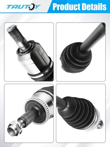 66-3829 Pair (1) Front CV Axle Shaft Assembly (2.4L ONLY) For Hyundai Sonata 2015 2016 2017 2018 2019，For Kia Optima 2016 2017 2018 2019 2020 Gas, Front Left Driver Side, 49500C2210 60-3829 in Saudi Arabia