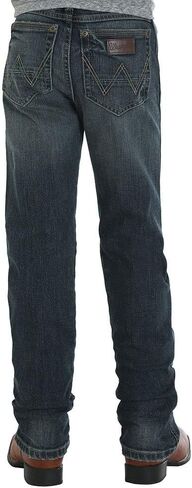 Wrangler Boys' Retro Slim Fit Straight Leg Jean, Roughhouse in Kuwait