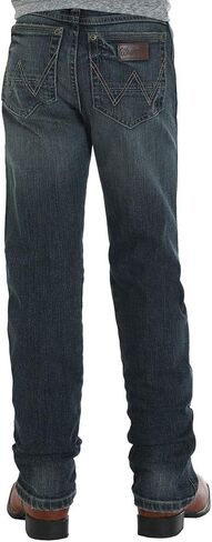 Wrangler Boys' Retro Slim Fit Straight Leg Jean, Roughhouse in Kuwait