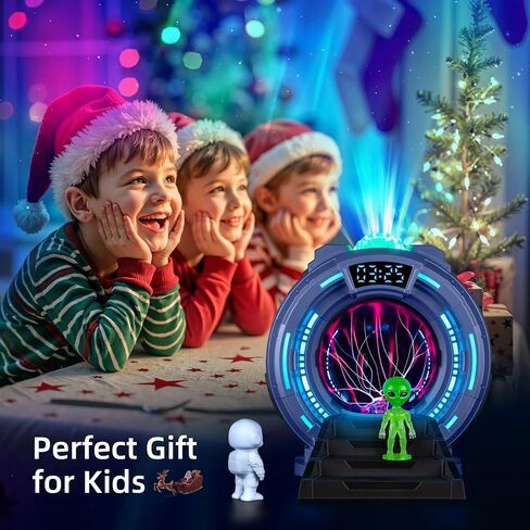 Space Star Galaxy Night Light Aurora Projector,Christmas LED Plasma Light/Clock,Child Bedroom,White Noise/Bluetooth Speaker/Adults/Kids' Room Decor Lamps,Christmas/Birthday Gift(Blue) in Saudi Arabia