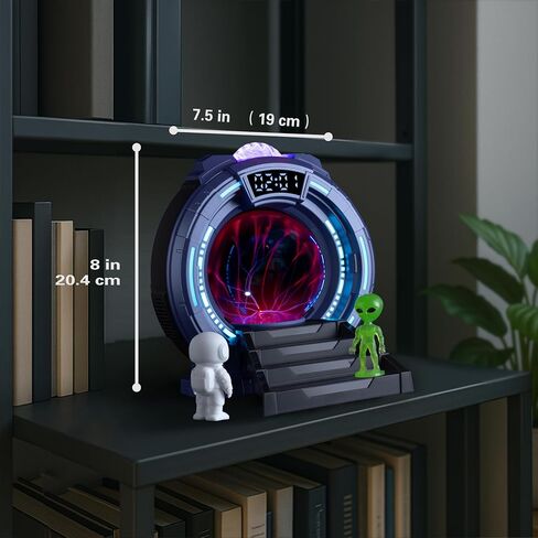 Space Star Galaxy Night Light Aurora Projector,Christmas LED Plasma Light/Clock,Child Bedroom,White Noise/Bluetooth Speaker/Adults/Kids' Room Decor Lamps,Christmas/Birthday Gift(Blue) in Saudi Arabia