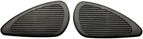 Motorcycle Fuel Tank Knee Pad Black, Universal Pair Vintage Motorcycle Gas Petrol Tank Knee Pads, Motorcycle Fuel Tank Traction Pad Protector Gas Petrol Pads in Saudi Arabia