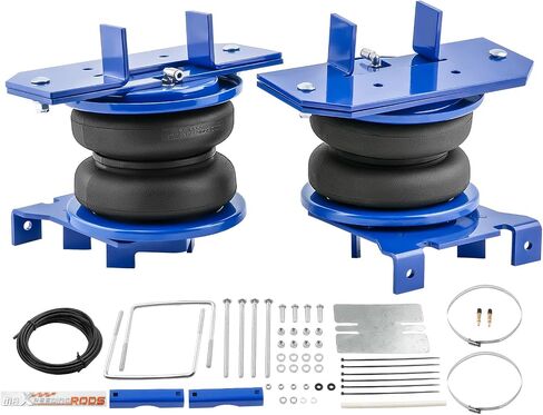 maXpeedingrods 7500 lbs Rear Air Suspension Bags Kit for Dodge Ram 2500 4WD 2003-2013 and Ram 3500 4WD 2003-2018 Air Helper Spring Bag Kit Gray in Saudi Arabia
