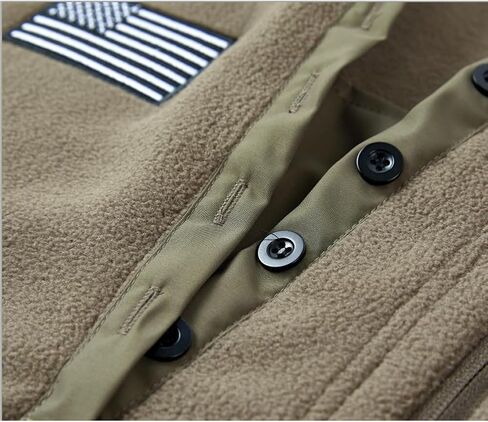 HARGLESMAN Mens Fleece Sweatshirts American Flag Patriotic Tactical Pullover in Saudi Arabia