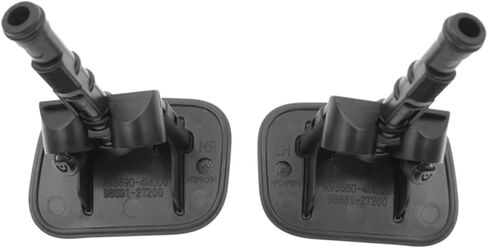 Car Right Front Headlight Washer Nozzle Headlight Spray Cover Compatible with KIA K5 Optima 2012 2013 2014 98690-4M000 98680-4M000 in Kuwait