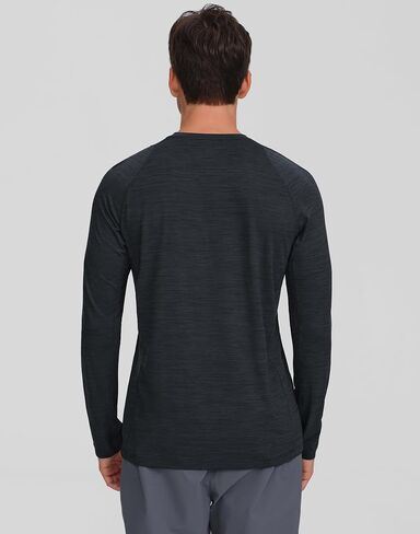 Pioneer Camp Men's Long Sleeve Shirt Quick Dry Moisture Wicking Workout Tee Shirts Lightweight Athletic Tshirts Running Gym in Saudi Arabia