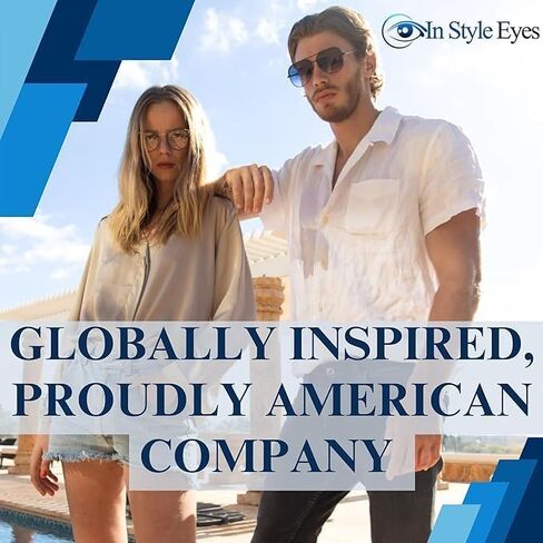 C Moore Progressive Bifocal Reading Glasses - Wired Aviator Style Metal Frame - Non-Polarized Lens in Saudi Arabia