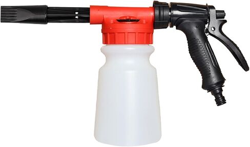 Car Wash Foam Gun, Foam Cannon for Hose, Professional Car Foam Sprayer with 6 Levels Foam Concentration, Spray Gun Cleaner, Connects to Any Garden Hose (Blue) in Saudi Arabia