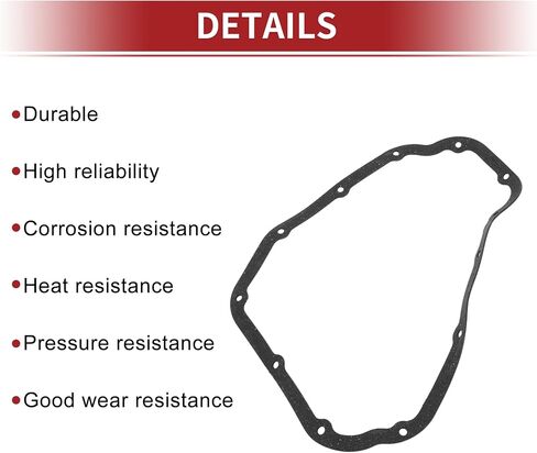 ACROPIX Car Oil Pan Gasket Car Transmission Oil Pan Gasket Engine Oil Pan Gasket Seal No.11110JA01E for Nissan Altima 2008-2013 Good Sealing 1 Pcs in Saudi Arabia