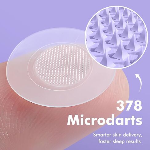 بقع النوم ، تصحيح الميلاتونين للبالغين ، تصحيح نوم microdart مع غليسينات المغنيسيوم L-theanine الدعم المكمل ليلة طويلة الأمد ، الاسترخاء والاستيقاظ منتعش للرجال والنساء -18 حزمة in Saudi Arabia