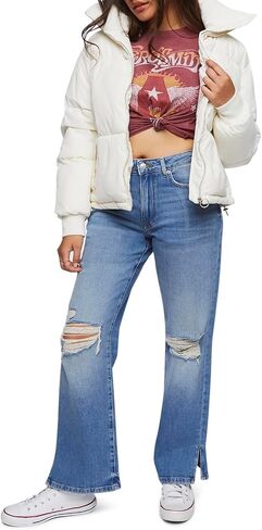 Forever 21 Women's Quilted Puffer Jacket in Saudi Arabia