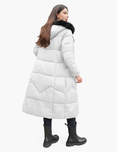 Fengbay Long Puffer Coat Women Down Jacket Parkas Waterproof Warm Long Winter Coats for Women With Hood in Saudi Arabia