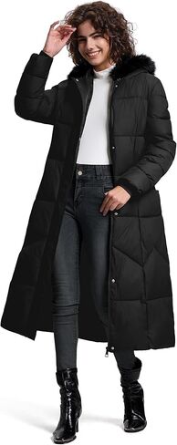 Fengbay Long Puffer Coat Women Down Jacket Parkas Waterproof Warm Long Winter Coats for Women With Hood in Saudi Arabia