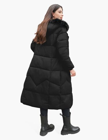 Fengbay Long Puffer Coat Women Down Jacket Parkas Waterproof Warm Long Winter Coats for Women With Hood in Saudi Arabia