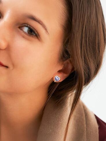 ChicSilver Clip On Earrings Women Hypoallergenic 925 Sterling Silver Birthstone Earrings for Women's Clip-on Earrings in Saudi Arabia