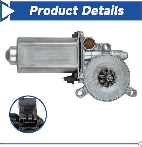 Window Lift Motor Front Rear Left Driver Right Passenger Side Compatible with Chevy Blazer Corvette Tahoe, GMC Jimmy Yukon Sonoma C1500 2500 3500, Bravada, Escalade, Replace 742-143, 16628208 in Saudi Arabia