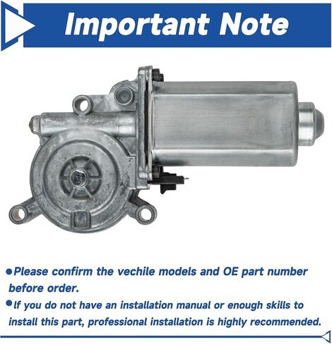 Window Lift Motor Front Rear Left Driver Right Passenger Side Compatible with Chevy Blazer Corvette Tahoe, GMC Jimmy Yukon Sonoma C1500 2500 3500, Bravada, Escalade, Replace 742-143, 16628208 in Saudi Arabia