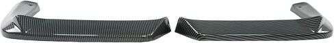 2pcs خلفية الصدمات الخلفية بين الفرق بين Corvette C5 قاعدة و Z06 1997-2004 ABS البلاستيك إضافة على المفسد الخلف الخلفي (أسود لامع) in Kuwait