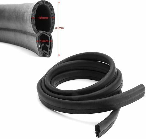 مطاط O U Channel Seal Strip SuV Window Frame الأمامي أسفل الجزء العلوي الأيمن الأيسر من التراث F150 لـ RAV4 للاعتدال لـ CR-V لـ COROLLA للحافة للبوصلة لـ Trailblazer in Saudi Arabia