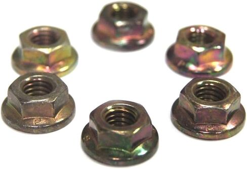 for Chevy for Corvette 1997-2004 Headlight Bracket Mount Nuts 6pcs Front Insert in Saudi Arabia