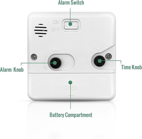 Small Battery Analog Travel Alarm Clock, Retro Clocks for Bedrooms Bedside, Clock for Kids Seniors, Slient with No Ticking, Backlight On Demand, Snooze, Ascending Alarm,Mint in Kuwait