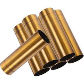 Healifty 6Pcs Metal Chandelier Base Sleeves Candle Light Socket Covers for Candelabra Fixtures Retro Iron Design for Home Lighting Warm Atmosphere Enhancer in Kuwait