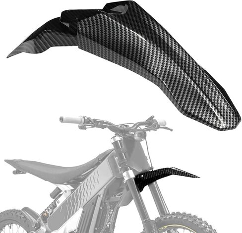 Dirt Bike Front Fender Mud guards Motorcycle Mudguards for Talaria X3 XXX PRO Electric Dirt Bike Imitation Carbon Fiber in Saudi Arabia