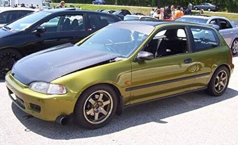 Cuztom Tuning JDM Gold Motor Swap Swap Swap Flugers Kit Flugers Tivable مع Honda Civic Eg ek EM in Saudi Arabia