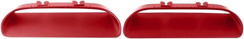 Car Hood Air Vent Hood Scoop Front Side Air Vent Cover Hood Bezels and Accessories Compatible with Dodge Challenger Redeye 2019-2020, Replace 68378080Ab, 68378081Ab, Red in Saudi Arabia