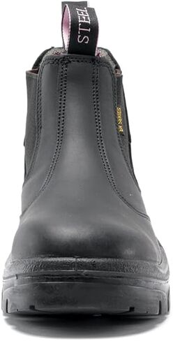 Steel Blue Ladies Hobart Slip-on Style Steel Tee Toe Safety Boot in Kuwait