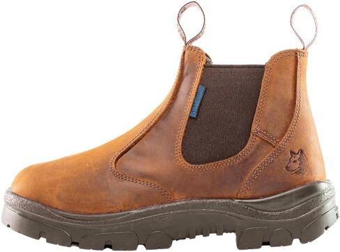 Steel Blue Ladies Hobart Slip-on Style Steel Tee Toe Safety Boot in Kuwait