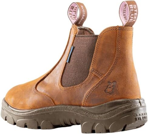 Steel Blue Ladies Hobart Slip-on Style Steel Tee Toe Safety Boot in Kuwait