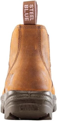 Steel Blue Ladies Hobart Slip-on Style Steel Tee Toe Safety Boot in Kuwait