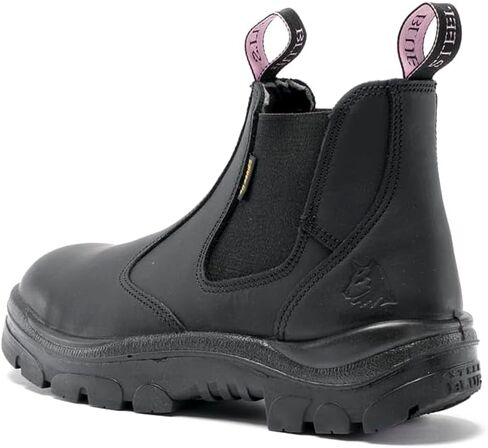 Steel Blue Ladies Hobart Slip-on Style Steel Tee Toe Safety Boot in Kuwait