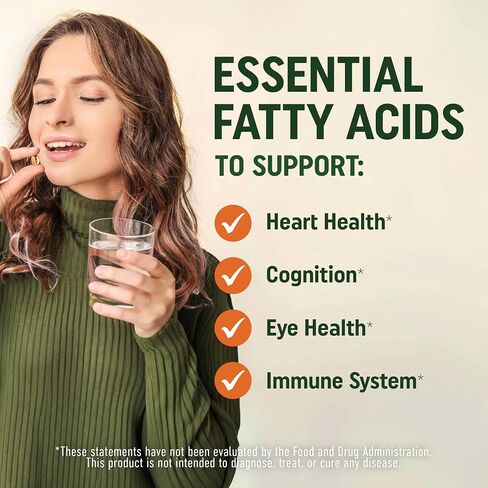 Vegan Omega 3 Algae Oil | Plant Based DHA EPA | Sustainably Sourced, No Carrageenan, Non GMO | Heart, Brain, Eye & Joint Health | Fish Oil Alternative | Algae Oil Omega 3 Supplement | 60 Softgels in Saudi Arabia