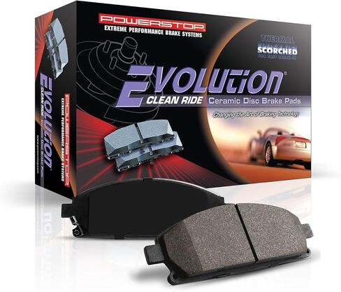 Power Stop 16-1372 Z16 Evolution الخلفية منصات الفرامل السيراميك لـ BMW 135i 2008-2013 | BMW 135IS 2013 [مركبة محددة] in Saudi Arabia