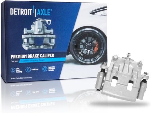 Detroit Axle - Pront Driver Side Disc -Caliper W/Bracket Replace for Lincoln MKX Ford Edge Mazda CX -9 in Saudi Arabia