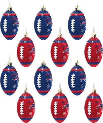 مجموعة زينة من الزجاج المنفوخ من فوكو ديترويت لايونز NFL مكونة من قطعتين in Saudi Arabia