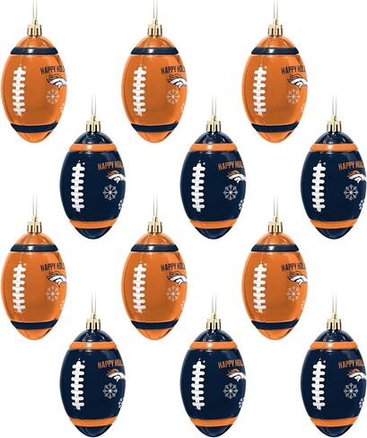 FOCO Detroit Lions NFL 2 Pack Blown Glass Ornament Set in Saudi Arabia