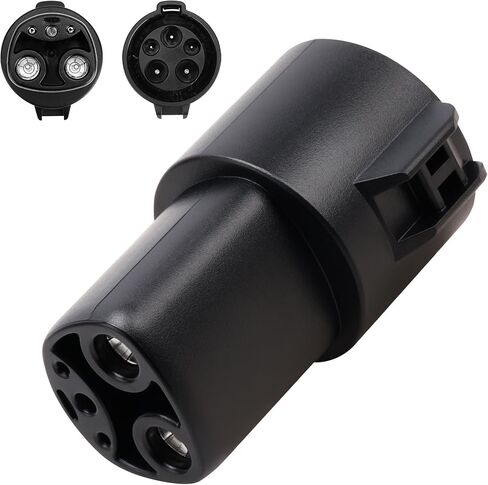 NACS to CCS Electric Vehicle Adapter, Max 500A/1000V, Fast Charge CCS1 Electric Vehicles with Vortex Plug, Compatible with Tesla Superchargers, Ford, Rivian, Volvo, GM and More in Saudi Arabia
