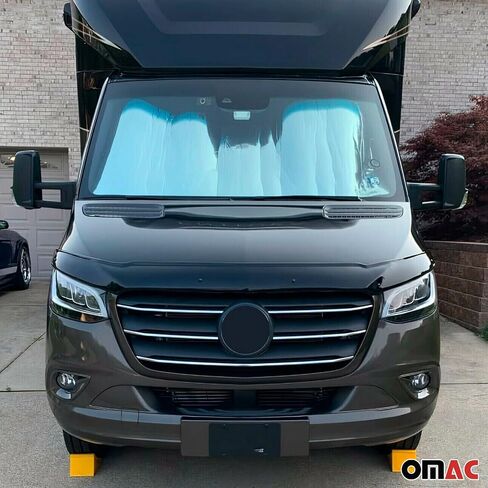 OMAC SET SET SHIELD DEFLECTOR & WINDOW FOSOR لـ Mercedes Sprinter W907 910 2019-2025 in Kuwait