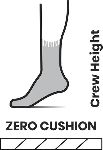 SmartWool للجنسين Hike Classic Edition Zero Cushion Liner Crew Socks in Saudi Arabia