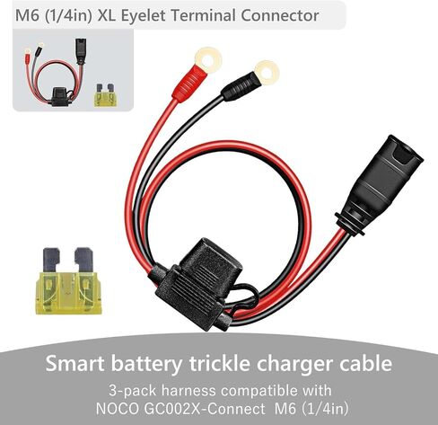10ft GC004 X-Connect Fit لإكسسوارات شاحن البطارية ، ملحق كابل الامتداد لكابل شواحن البطارية الذكية Genius (حزمة) in Kuwait