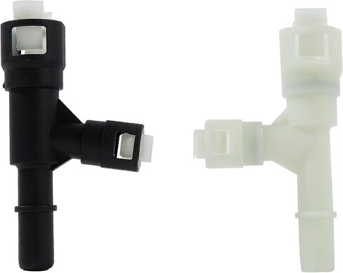 HVAC Auxiliary Heater Inlet Hose Tee Connector Replacement for GM Sierra Yukon for Chevy Silverado Tahoe, 2pcs 15055343 15055342 in Saudi Arabia