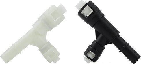 HVAC Auxiliary Heater Inlet Hose Tee Connector Replacement for GM Sierra Yukon for Chevy Silverado Tahoe, 2pcs 15055343 15055342 in Saudi Arabia
