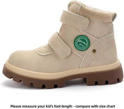 SPECIALGUEST Kids Work Boots Unisex Child Hiking Outdoor Shoes Lightweight Water Resistant Hook-and-loop closure Ankle Boot in Saudi Arabia